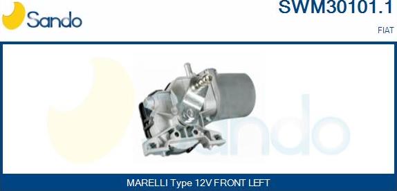 Sando SWM30101.1 - Stikla tīrītāju motors autodraugiem.lv
