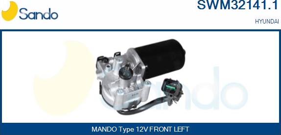 Sando SWM32141.1 - Stikla tīrītāju motors autodraugiem.lv