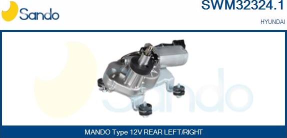 Sando SWM32324.1 - Stikla tīrītāju motors autodraugiem.lv