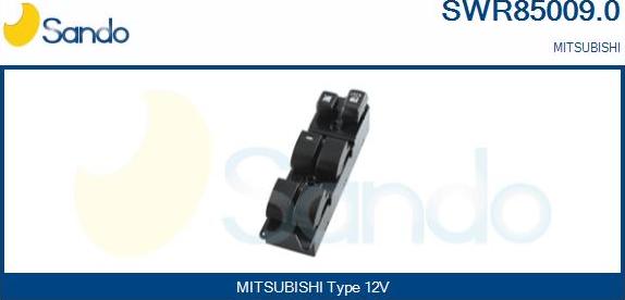 Sando SWR85009.0 - Slēdzis, Stikla pacēlājmehānisms autodraugiem.lv