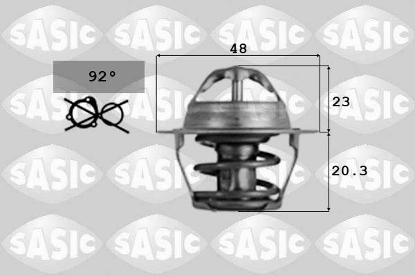 Sasic 9000389 - Termostats, Dzesēšanas šķidrums autodraugiem.lv