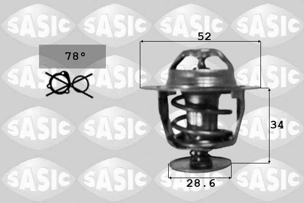 Sasic 9000237 - Termostats, Dzesēšanas šķidrums autodraugiem.lv