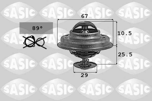 Sasic 9000741 - Termostats, Dzesēšanas šķidrums autodraugiem.lv