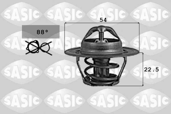 Sasic 9000742 - Termostats, Dzesēšanas šķidrums autodraugiem.lv