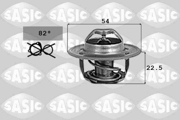 Sasic 9000726 - Termostats, Dzesēšanas šķidrums autodraugiem.lv