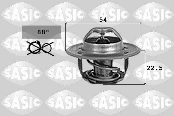 Sasic 9000727 - Termostats, Dzesēšanas šķidrums autodraugiem.lv