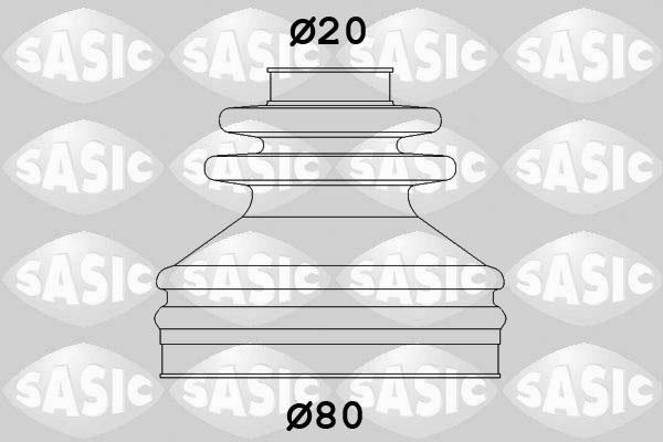 Sasic 4003467 - Putekļusargs, Piedziņas vārpsta autodraugiem.lv