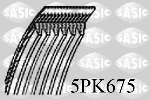 Sasic 5PK675 - Ķīļrievu siksna autodraugiem.lv