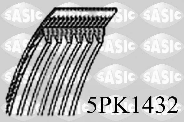 Sasic 5PK1432 - Ķīļrievu siksna autodraugiem.lv