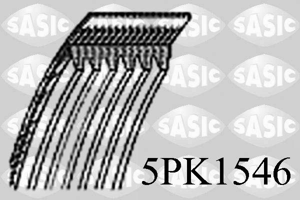 Sasic 5PK1546 - Ķīļrievu siksna autodraugiem.lv