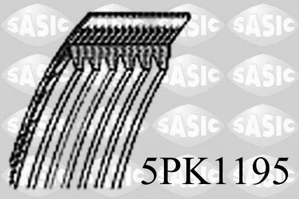 Sasic 5PK1195 - Ķīļrievu siksna autodraugiem.lv