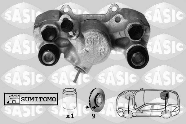 Sasic 6506205 - Bremžu suports autodraugiem.lv