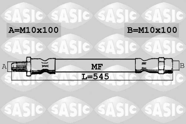 Sasic 6606098 - Bremžu šļūtene autodraugiem.lv