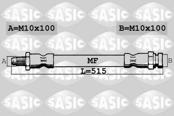 Sasic 6600055 - Bremžu šļūtene autodraugiem.lv