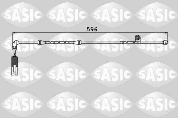 Sasic 6236005 - Indikators, Bremžu uzliku nodilums autodraugiem.lv