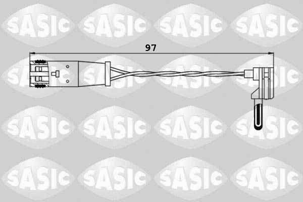 Sasic 6236002 - Indikators, Bremžu uzliku nodilums autodraugiem.lv