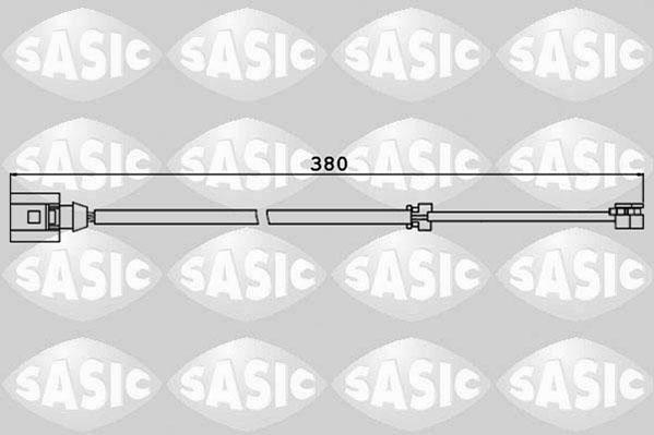 Sasic 6236039 - Indikators, Bremžu uzliku nodilums autodraugiem.lv