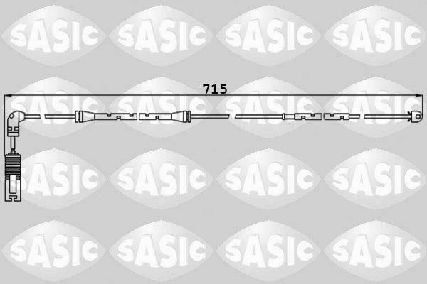 Sasic 6236032 - Indikators, Bremžu uzliku nodilums autodraugiem.lv