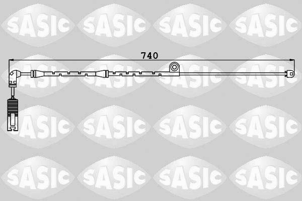 Sasic 6236020 - Indikators, Bremžu uzliku nodilums autodraugiem.lv