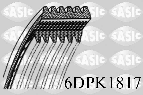 Sasic 6DPK1817 - Ķīļrievu siksna autodraugiem.lv