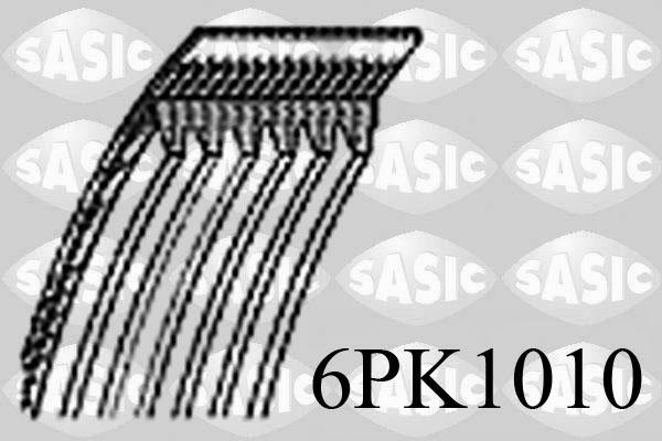 Sasic 6PK1010 - Ķīļrievu siksna autodraugiem.lv