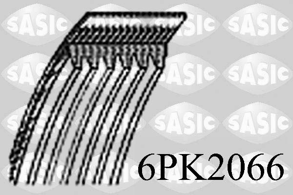 Sasic 6PK2066 - Ķīļrievu siksna autodraugiem.lv