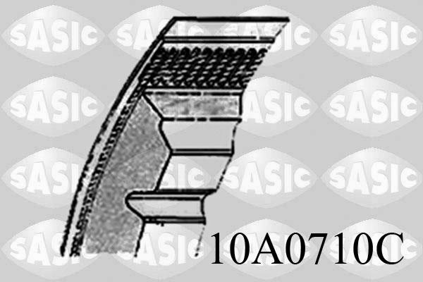 Sasic 10A0710C - Ķīļrievu siksna autodraugiem.lv