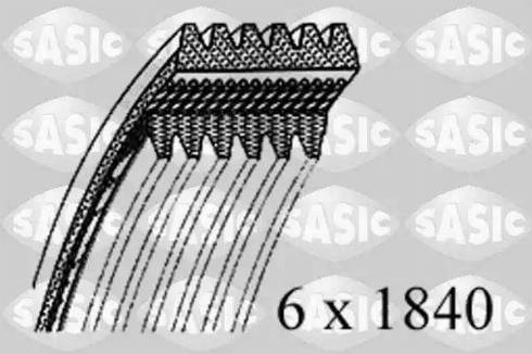 Sasic 1776102 - Ķīļrievu siksna autodraugiem.lv