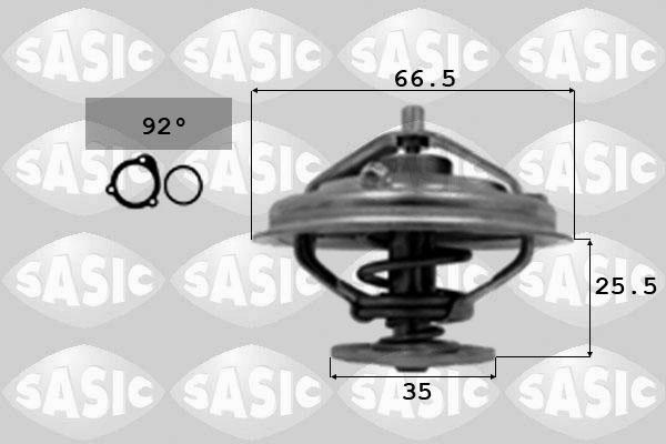 Sasic 3306075 - Termostats, Dzesēšanas šķidrums autodraugiem.lv