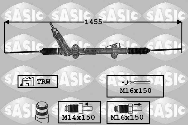 Sasic 7006050 - Stūres mehānisms autodraugiem.lv