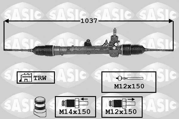 Sasic 7006058 - Stūres mehānisms autodraugiem.lv