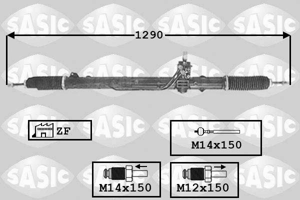 Sasic 7006009 - Stūres mehānisms autodraugiem.lv