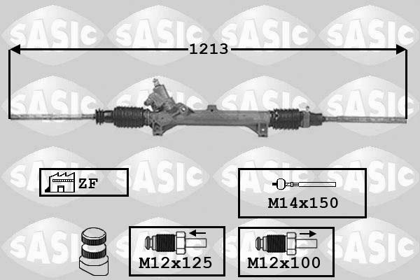 Sasic 7006033 - Stūres mehānisms autodraugiem.lv