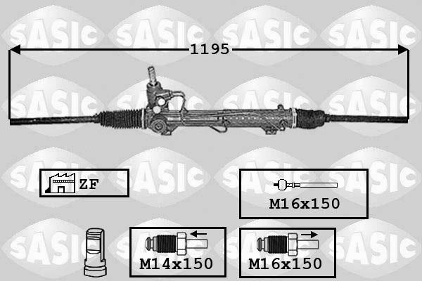 Sasic 7006100 - Stūres mehānisms autodraugiem.lv