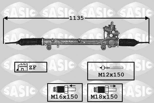 Sasic 7176055 - Stūres mehānisms autodraugiem.lv