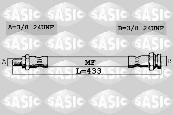 Sasic SBH4085 - Bremžu šļūtene autodraugiem.lv