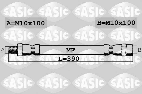 Sasic SBH6388 - Bremžu šļūtene autodraugiem.lv