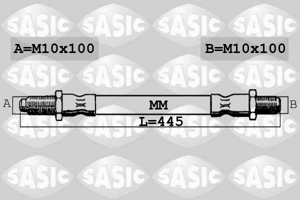 Sasic SBH6333 - Bremžu šļūtene autodraugiem.lv