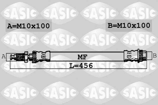 Sasic SBH0151 - Bremžu šļūtene autodraugiem.lv