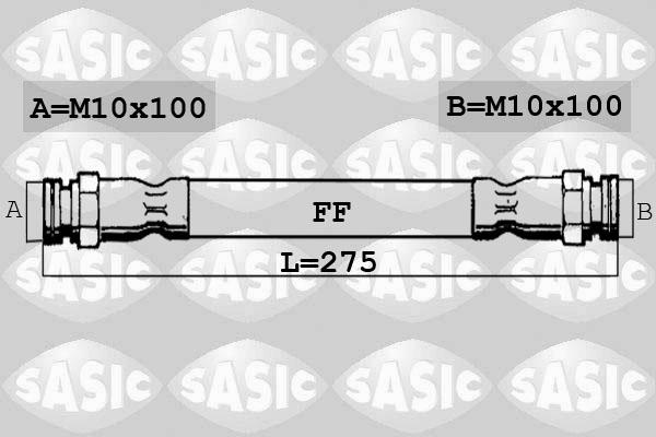 Sasic SBH0152 - Bremžu šļūtene autodraugiem.lv