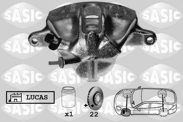 Sasic SCA4040 - Bremžu suports autodraugiem.lv