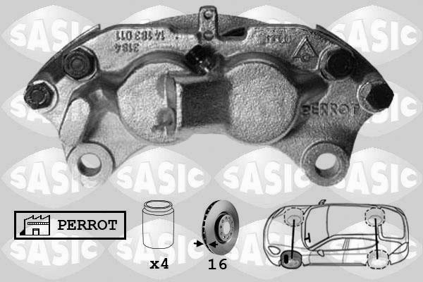 Sasic SCA6580 - Bremžu suports autodraugiem.lv