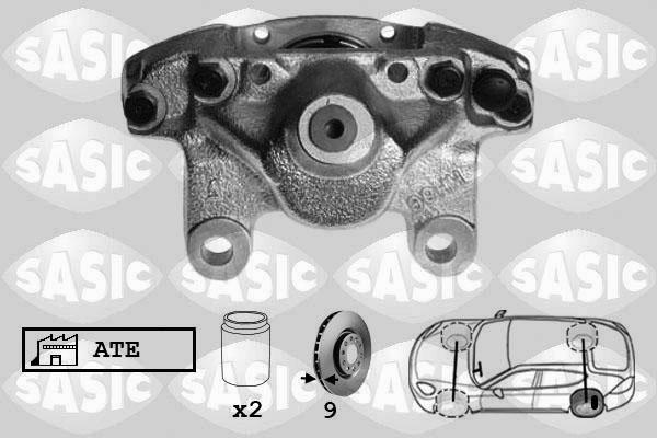 Sasic SCA6012 - Bremžu suports autodraugiem.lv