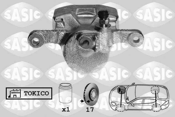 Sasic SCA6207 - Bremžu suports autodraugiem.lv