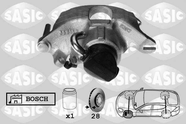 Sasic SCA0094 - Bremžu suports autodraugiem.lv