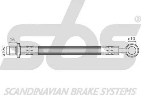 SBS 1330.854407 - Bremžu šļūtene autodraugiem.lv