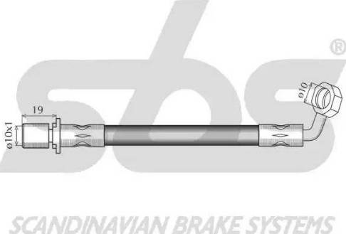 SBS 13308545134 - Bremžu šļūtene autodraugiem.lv
