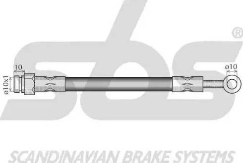 SBS 1330.855226 - Bremžu šļūtene autodraugiem.lv