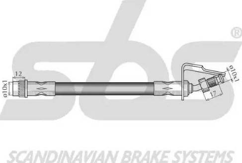 SBS 1330853951 - Bremžu šļūtene autodraugiem.lv