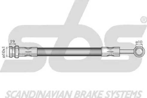 SBS 1330.853464 - Bremžu šļūtene autodraugiem.lv